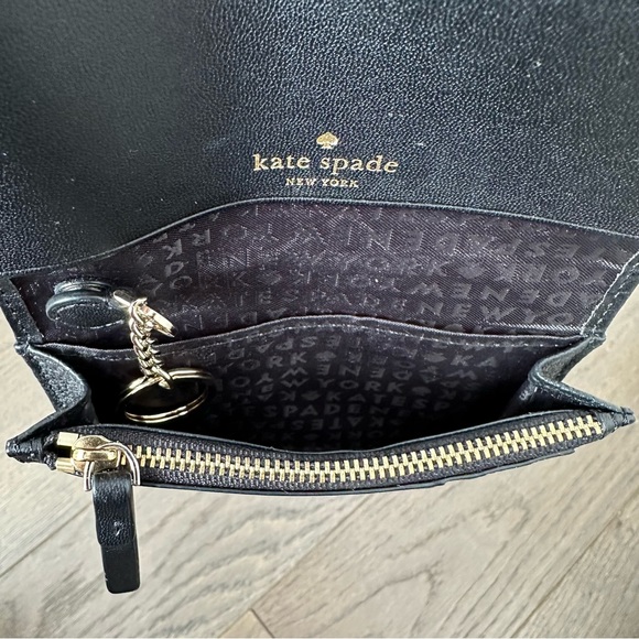 Kate Spade Black Leather Wallet - Picture 4 of 8